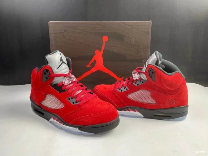 Cheap Bulls Raging Jordan Retro Red 5 (2021) DD0587-600 0725